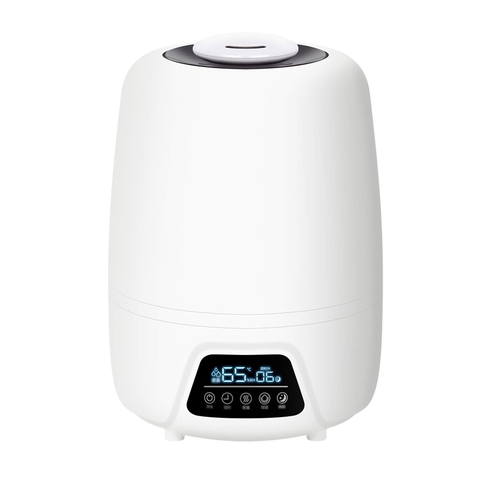 Humidificadores para dormitorio Humidificadores de llenado superior de 5 litros for dormitorio, humidificador ultrasónico silencioso de 28 dB, difusor de aceite esencial de aire con modo de suspensión