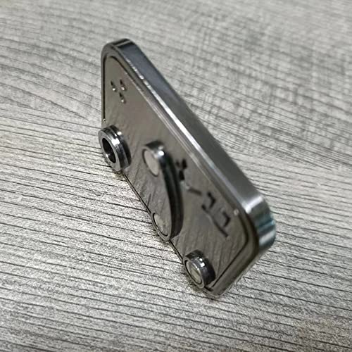 New Metal Poker Fidget Slider, Magnetic Metal Fidget Toys For Adults Kids, Anxiety Stress Relief Push Card Slider Sensory Toy, Adult Office Desk Toys Birthday Christam Halloween Favor Gift #TOP3