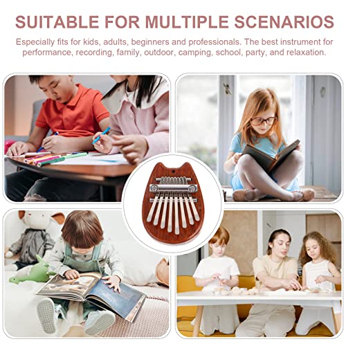 BIENKA 4 Ensembles Mini Kalimba Pouce Piano Bois 8 Touches Doigt Piano Portable Marimba Musical Petit Mignon Kalimbas… - Les Beatles, Paul McCartney, John Lennon, RIngo Starr, George Harrison BIENKA 4 Ensembles Mini Kalimba Pouce Piano Bois 8 Touches Doigt Piano Portable Marimba Musical Petit Mignon Kalimbas… – Image 8
