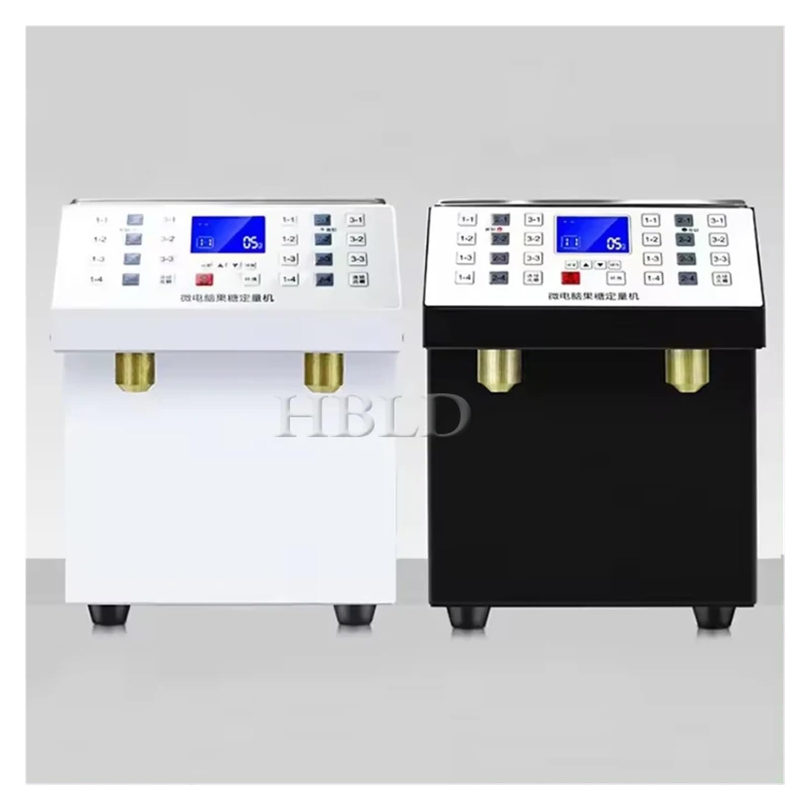 Ekspres do Fruktozy Dual Can Commercial Fructose Machine 5L+ Fully Automatic Milk Tea Shop Syrup Filling(Purple)