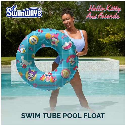 SwimWays Hello Kitty Swim Tube Pool Float for Ages 14+ - image 2