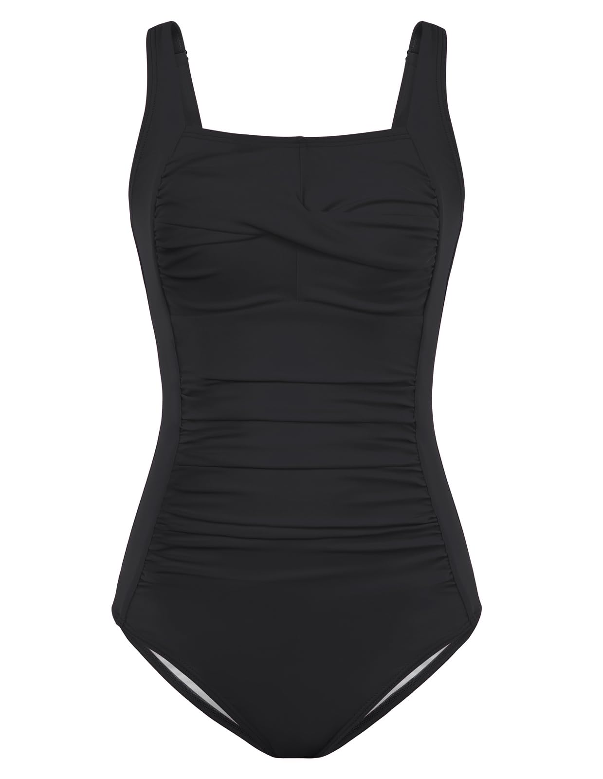 GRACE KARIN Badeanzug Mädchen Sommer, Einteiler Schwimmanzug Kinder Einfarbig, Strand Sport Badebekleidung Mädchen