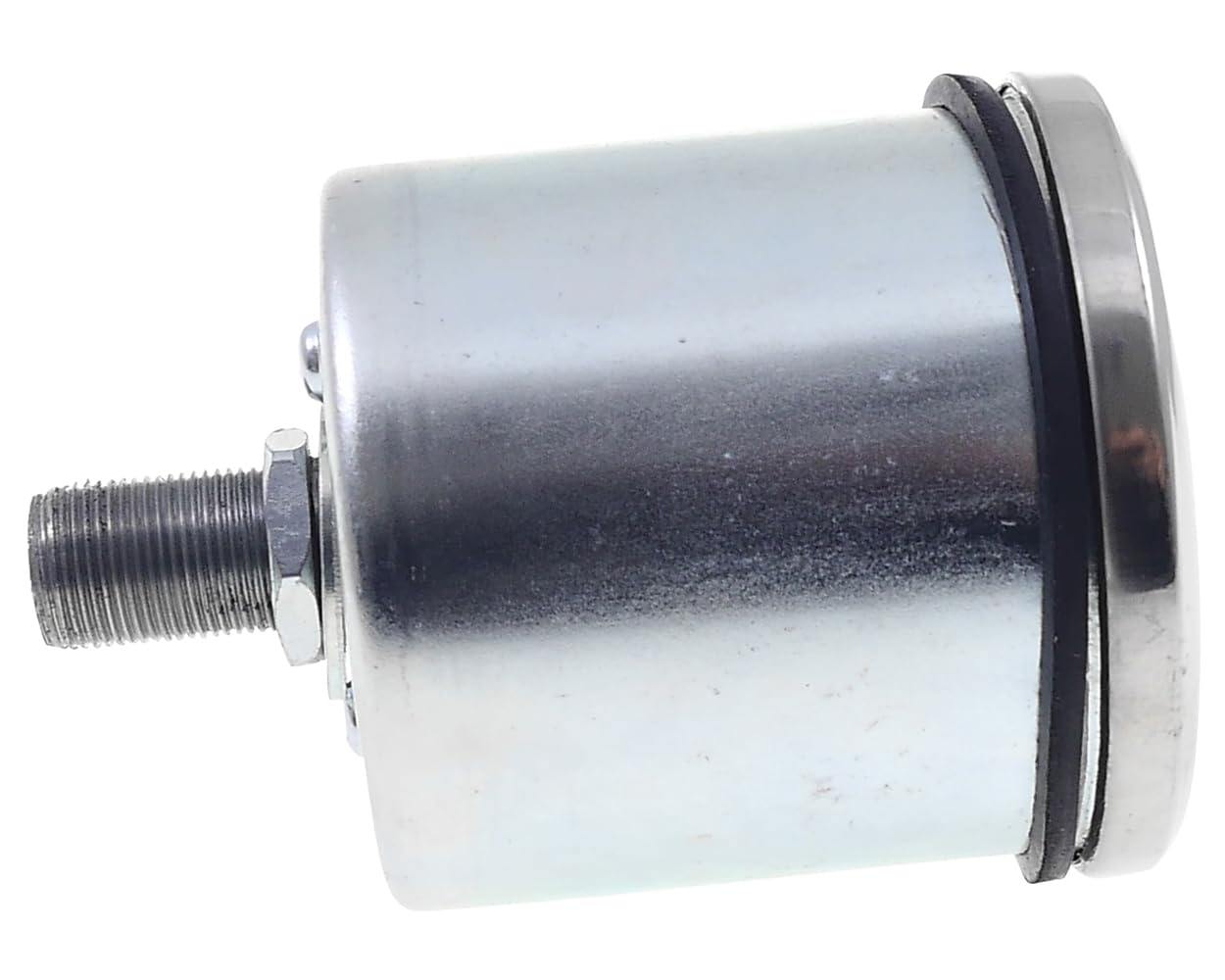 Velocímetro 2EXTREME 48mm hasta 80 km/h con aro cromado – compatible con Vespa V50, 50N, 50L, 50R, 50S, Piaggio Ciao, SI, Bravo, Grillo y Boxer – esfera blanca