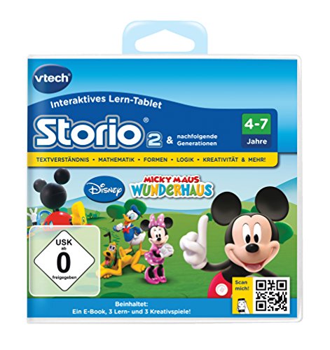VTech 80-230404 - Storio 2 Tableta de Aprendizaje Micky Maus Wunderhaus