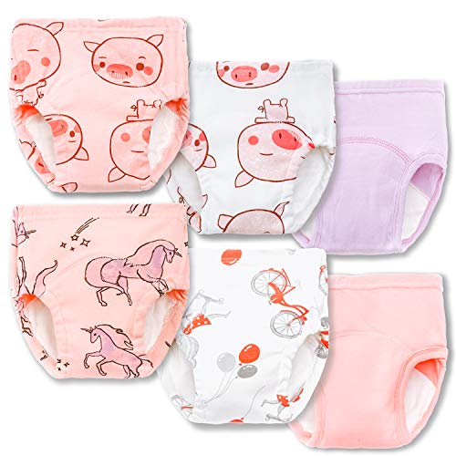 Potty Training Underwear for Girls Toddler Girl Underwear Potty Training Pants Girl Panties Training Pants 3t-4t Toddler Girl Underwear 4t Toddler Panties 4t Toddler Training Underwear Girls 4t