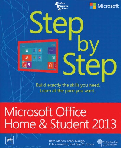 Preisvergleich Produktbild MICROSOFT OFFICE HOME AND STUDENT 2013 STEP BY STEP