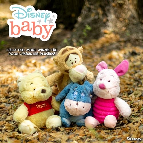 Image of KIDS PREFERRED Baby Winnie The Pooh and Friends Stuffed Animal with Jingle and Crinkle, Piglet 14 inch 9 inch (Pack of 1)