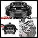 A-Premium A/C Compressor with Clutch Compatible with Nissan Altima 2.5L 2007-2012, Sentra 2.5L 2007-2012