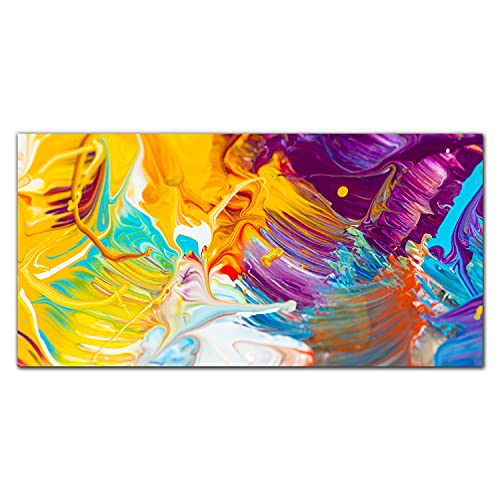 Décoration murale photo sur verre 100x50cm anti-poussière et facile à nettoyer