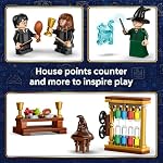 LEGO Harry Potter Château de Hogwarts: Magic Choice Drapeau Cérémonie Jouet Constructible pour les garçons, les filles - Ensemble de jeux de rôles pour enfants, âges 7+ - Avec 4 Mini Figurines & Patronus Cat Figure - Idée cadeau d'anniversaire - 76460