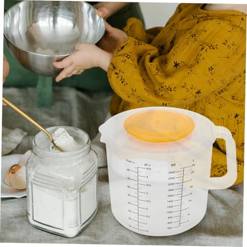 Tazón para mezclar con tapa 2.5 litros blanco miniatura 4