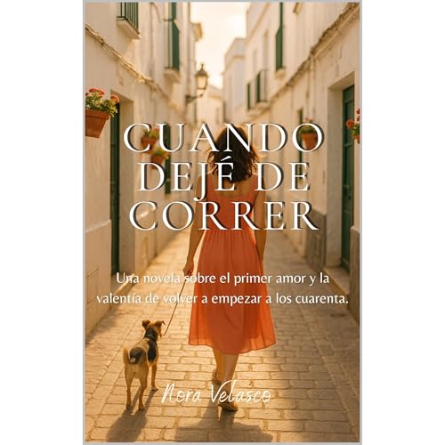 Cuando dej&eacute; de correr Audiolibro Por Nora Velasco arte de portada