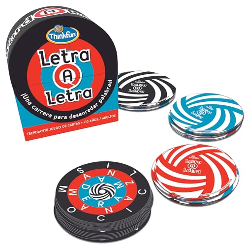 ThinkFun - Letra a Letra | Juegos de Mesa Niños 10 Años o Más...