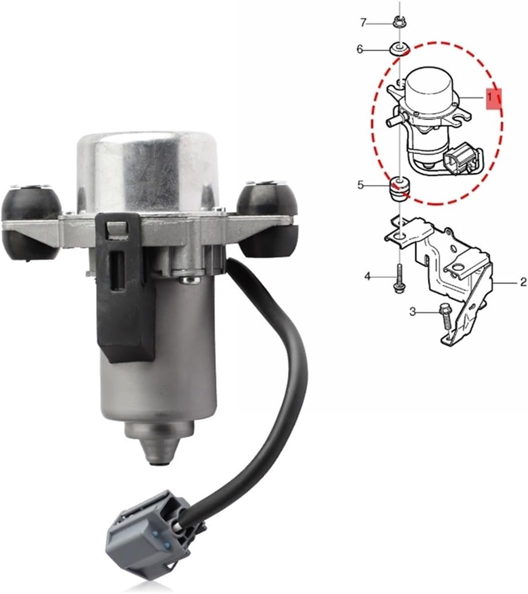Brake Booster Vacuum Pump 31317530 20804130 Compatible For 2012-2018 Jeep Wrangler JK JKU UP28 Volvo XC90 Cadillac ATS CTS Chevrolet Cruze
