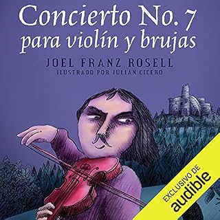 Diseño de la portada del título Concierto No. 7 para viol&iacute;n y brujas