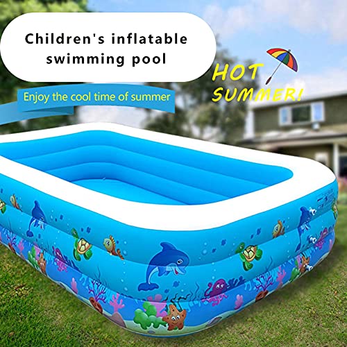 Xinying Extra brede zijwanden zwembad opblaasbare kinderdruk opblaasbaar kinderbadje nuttig - Image 8