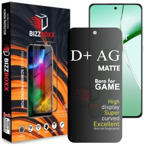 Image of Compatible With Oneplus Nord CE4 D+ AG Matte Tempered Glass Screen Guard Protector Anti-Fingerprint Gaming Special With Camera Cut - Pack of 1
