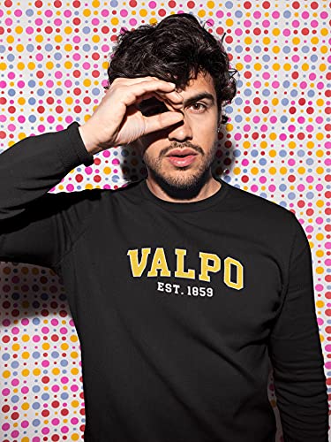 CreateMyTee | Valparaiso Valpo Est 1859 Crewneck Sweatshirt3