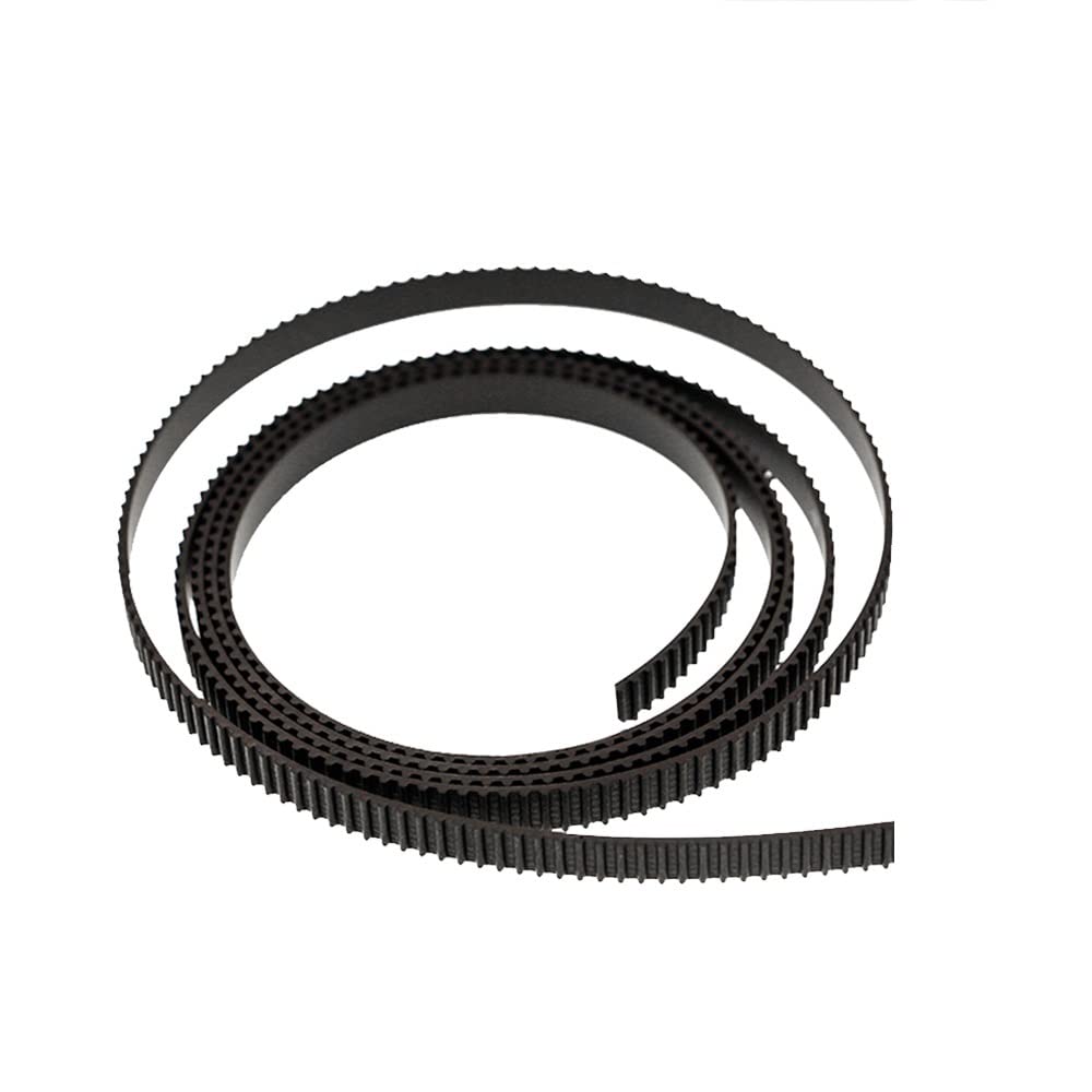 Poulie De Distribution Synchrone Bel for l'imprimante 3D Caoutchouc Noir 2GT 6mm Courroie de Distribution X y Bande d'axe for imprimante 50mm 100mm imprimante 3D pièces, étant largement utilisé