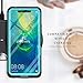 Michgold Compatible for Huawei Mate 20 Pro Case Waterproof Shockproof Full Body Heavy Duty Protection with Built-in Screen Protector (Blue)