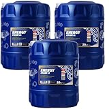 BandelOne enthält 3x 20L Mannol Energy Combi LL 5W30 Motoröl Longlife 3 passend für