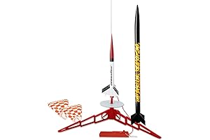 Estes Tandem-X Launch Set (Amazon and Crossfire ISX) Orange, 30 inches