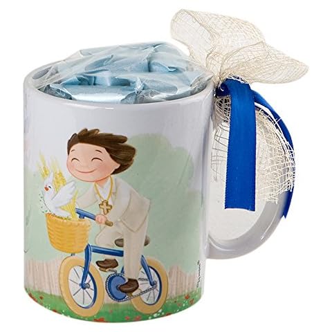 Mopec Niño Taza para Detalles de comunión Cover