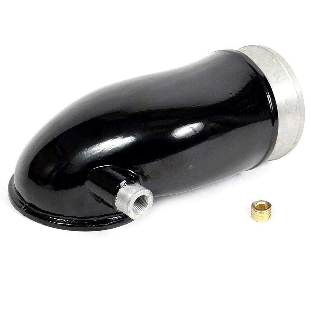 Photo 1 of LLY Engine Turbo Mouthpiece, Stainless Steel Inlet Manifold Intake Elbow for 2004-2005 Duramax 6.6L, Including Silverado & Sierra Trucks