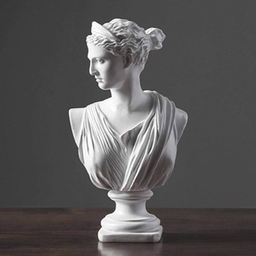 Amazon.co.jp: 彫刻装飾彫刻のような彫刻像石膏フィギュアヘッド