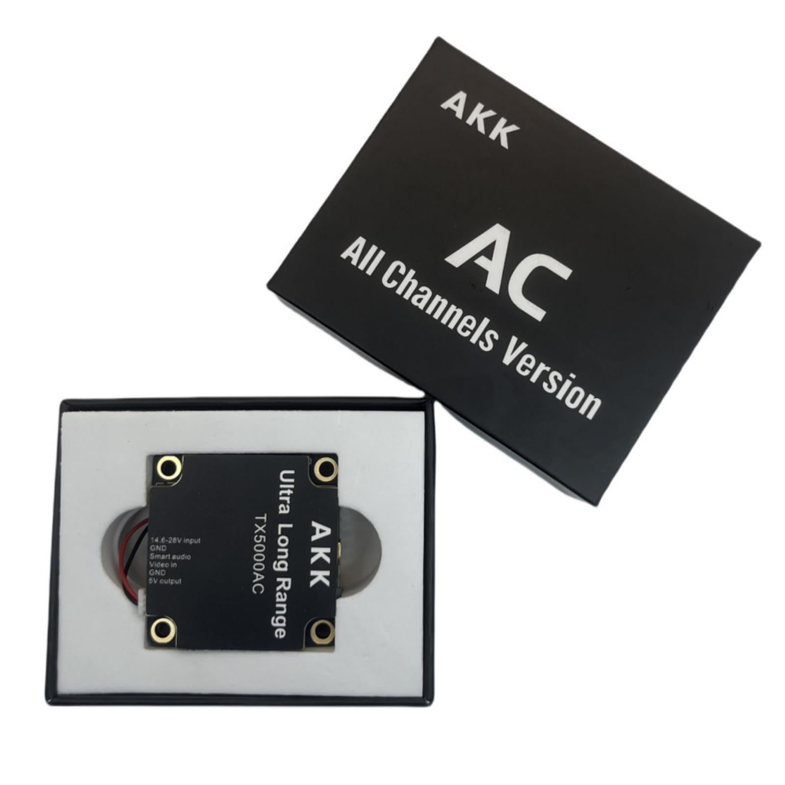 TX5000AC 5W 5.8GHz 96CH FPV Video Trasmettitore VTX per Racing Drone 25g