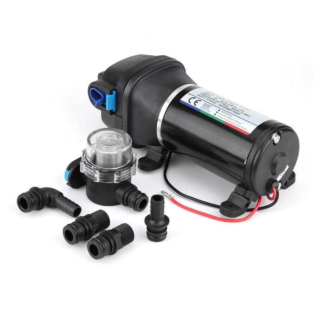 Selbstansaugende Membranpumpe automatischer Druckschalter 12V 4.5GPM 17 L/Min 40PSI mit Selbstansaugfunktion