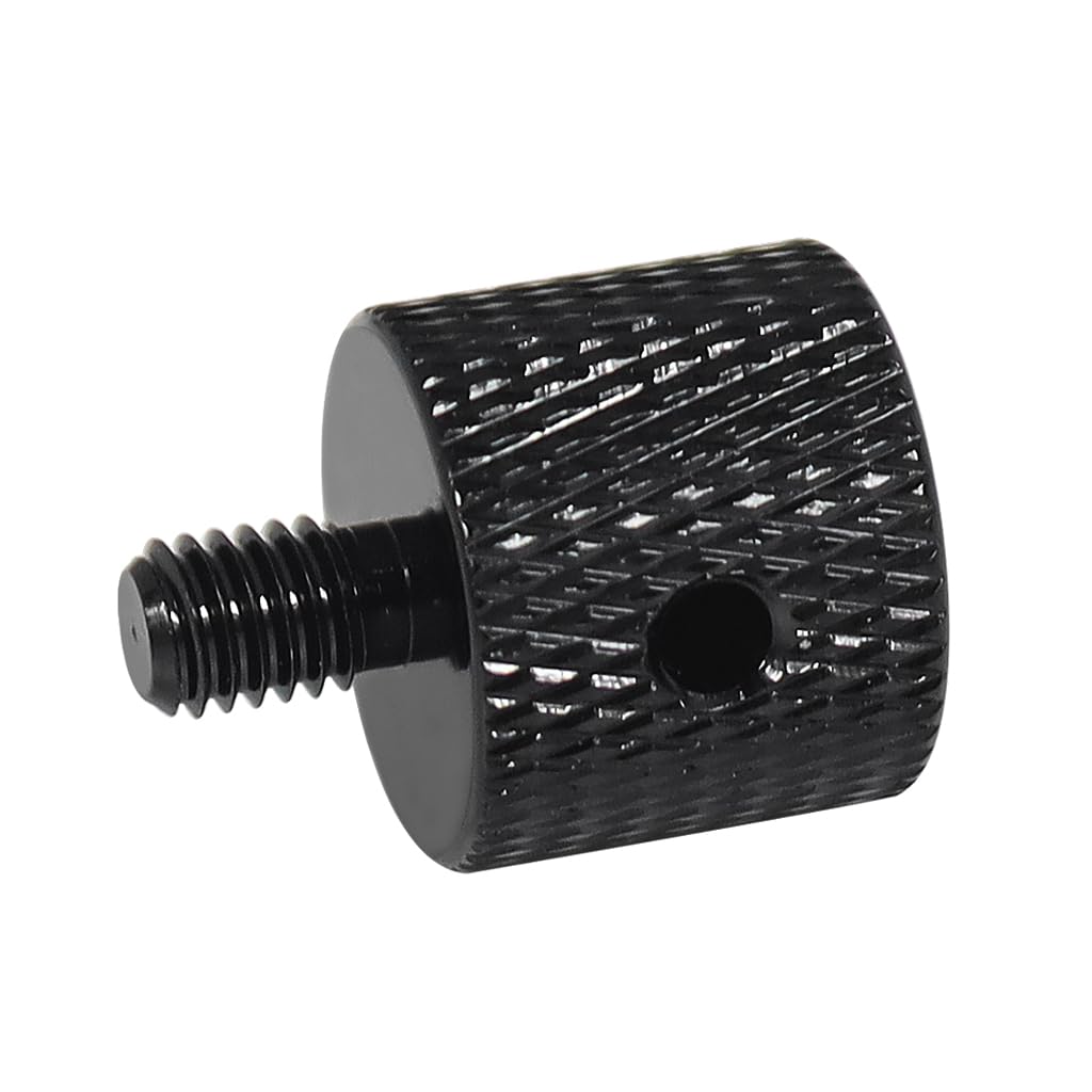 NovelGoal 1/4-20 Female to M5-0.8 Male Adapter Screw Aluminum Tripod Adapter Screw Compatible with DJI Sports Camera Accessories Etc.