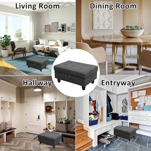 Lostcat -- 103 Inch W Sectional Couches For Living Room Couch Set, Linen Modular Sectional Sofa For Living Room Furniture Sets thumb #2