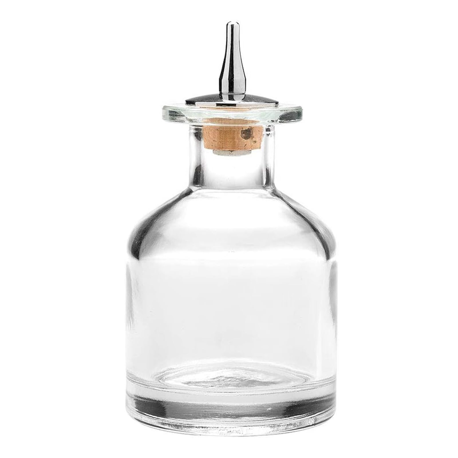Tsophreniq Premium Engraved Glass Mixing Bottle Feature Secure Stopper Liquor Container Ideal for Bartending and Storage Party Drink Serving Pourer