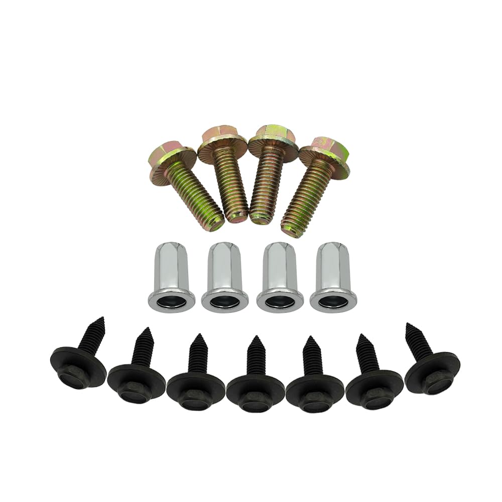 6511076AA Front Bumper Skid Plate Bolts Nutserts Rivet Nuts for 2020-2024 Jeep/Wrangler/Gladiator - Replace 6511076AA 6104414AA 6512587AA