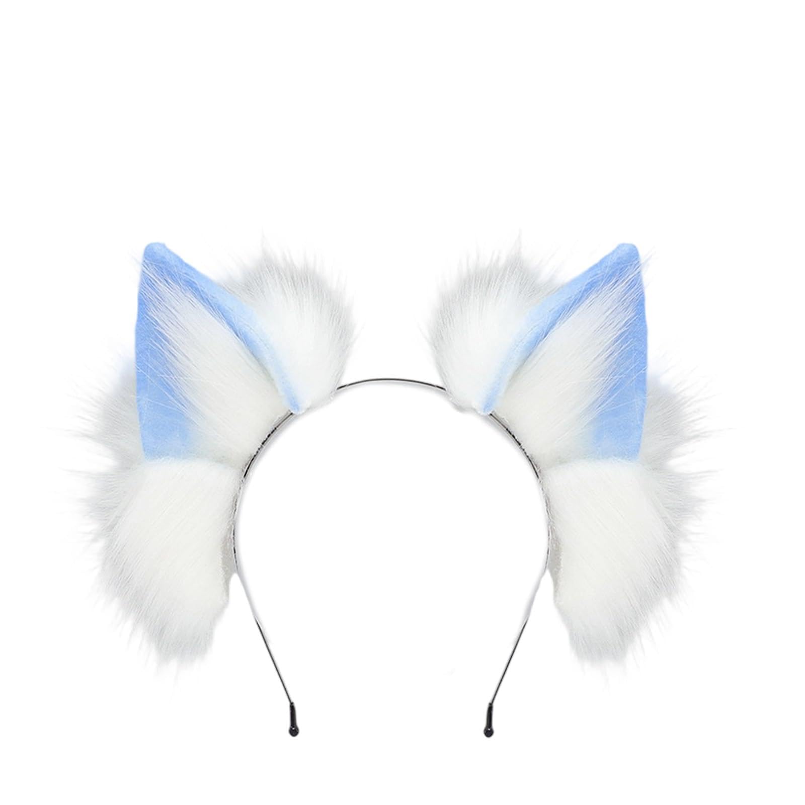 MICFENY Furry Animal Ear Hairband Hair Styling Accessory Stretchy and Bendable Headwear For Carnivals Halloween Event Gathering