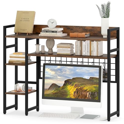 GIANTEX Estantería de Escritorio con 4