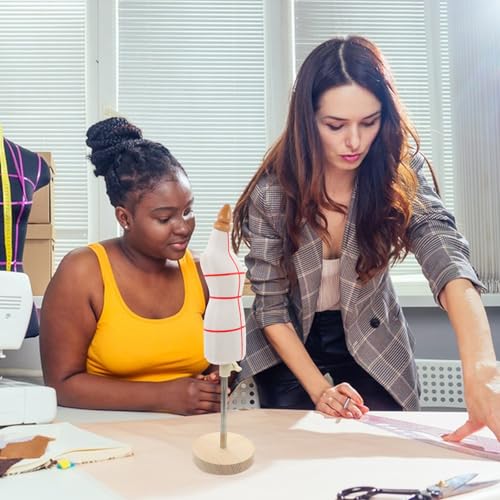 Maniquí de costura escala 1/4 para proyectos DIY de moda 7