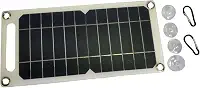 Carregador Portátil, Flex, Powerbank, Placa Solar, 20w