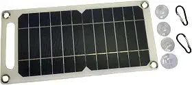 Carregador Portátil, Flex, Powerbank, Placa Solar, 20w