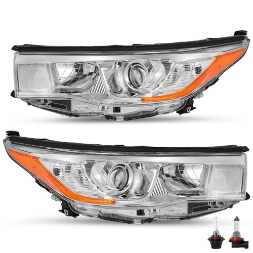 Image of JSBOYAT Headlight Assembly Fits for 2014 2015 2016 Toyota Highlander