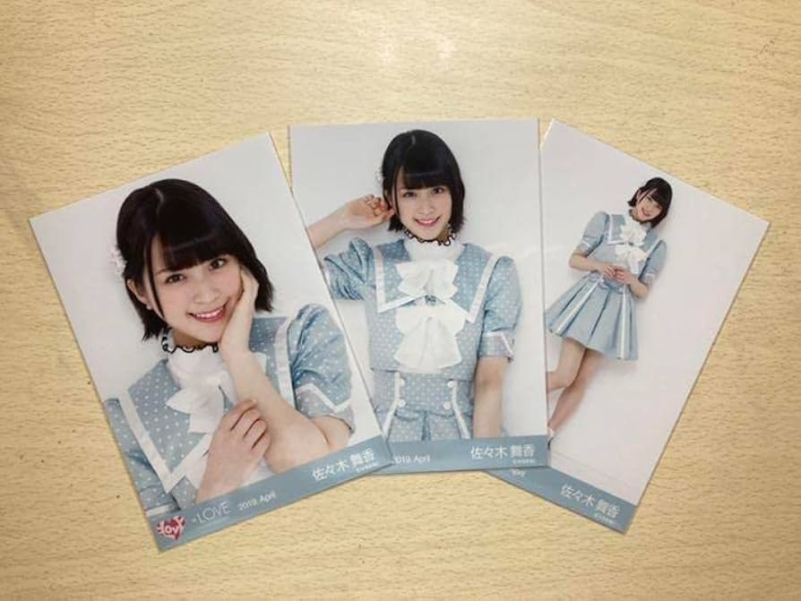 と*ー様 イコラブ ＝LOVE 佐々木舞香 生写真 コンプ ウエディング衣装 イコラブ＝LOVE 生写真 佐々木舞香 生誕2022 2周年衣装 ヒキ