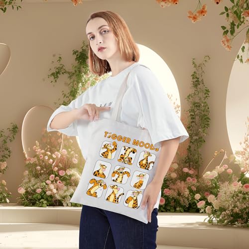 Bolso Tote Tiger Divertido para Fans y Amantes miniatura 3