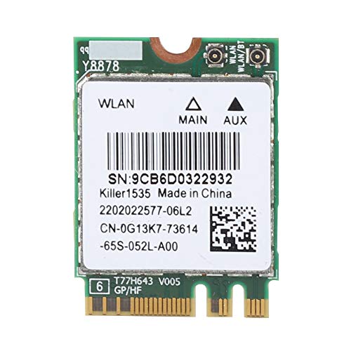 Killer 1535 R3 Wireless Card Killer 1535 Mac 9Cb6D00A420D For Killer 1535Ac Dual Band 802.11Ac Ngff M.2 867Mbps Bluetooth 4.1 Game Wireless Network Card - Image 2