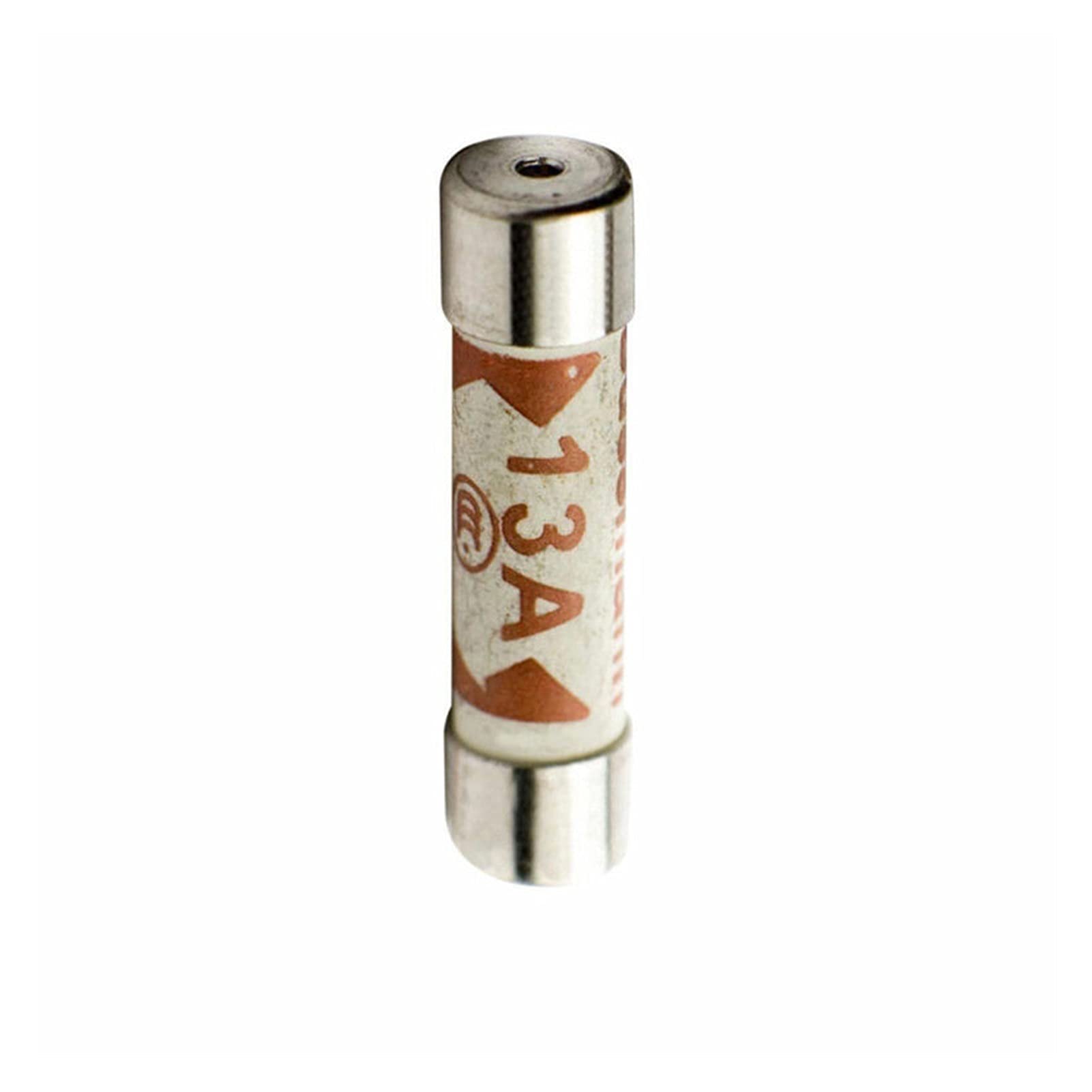 Fusibile a cartuccia in ceramica, fusibile in ceramica a spirale, inserto fusibile 25 pezzi 13A Fusibili domestici Spina Top Fusibile a cartuccia 13AMP for uso domestico