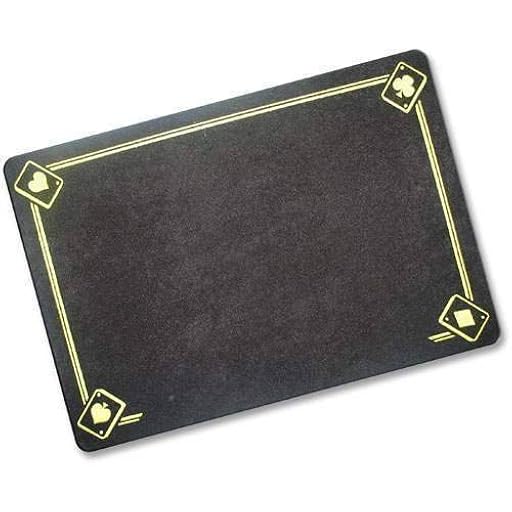 Professional Close Up Pad with Printed Aces (Black) - 58 cm x 40 cm - Close-Up Pad - Trucos Magia y la Magia - Magic Tricks and Props | Ya disponible en tu tienda friki favorita! En mundofriki.es!