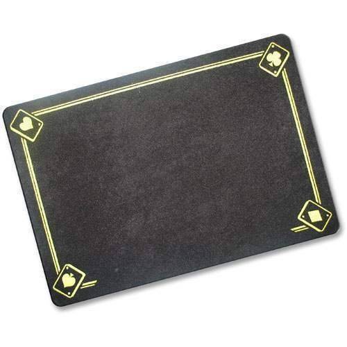 Professional Close Up Pad with Printed Aces (Black) - 58 cm x 40