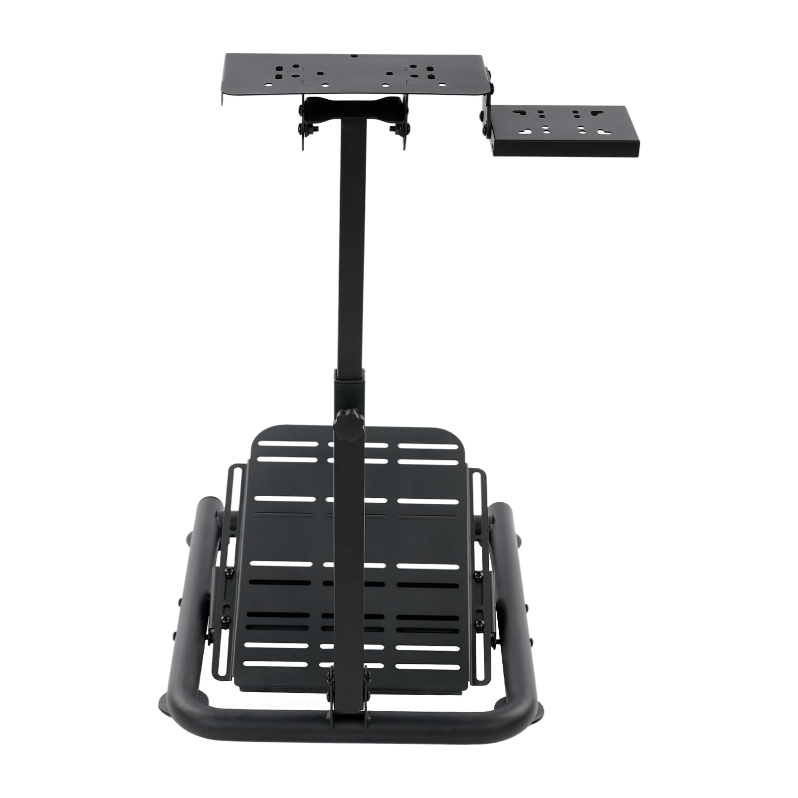 Adjustable Racing Steering Wheel Stand, (23.23-35.04in Height), Folding Racing Simulator Stand for MOZA/Fanatec/Logitech Models, Ideal for Game Halls, Arcades, Shopping Malls, Internet Cafes, Etc