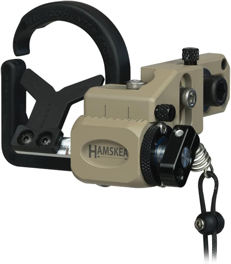 Hamskea Archery SolutionsHybrid Hunter Pro Micro Tune/Drop Away Recurve Compound Arrow Rest for Bowhunting