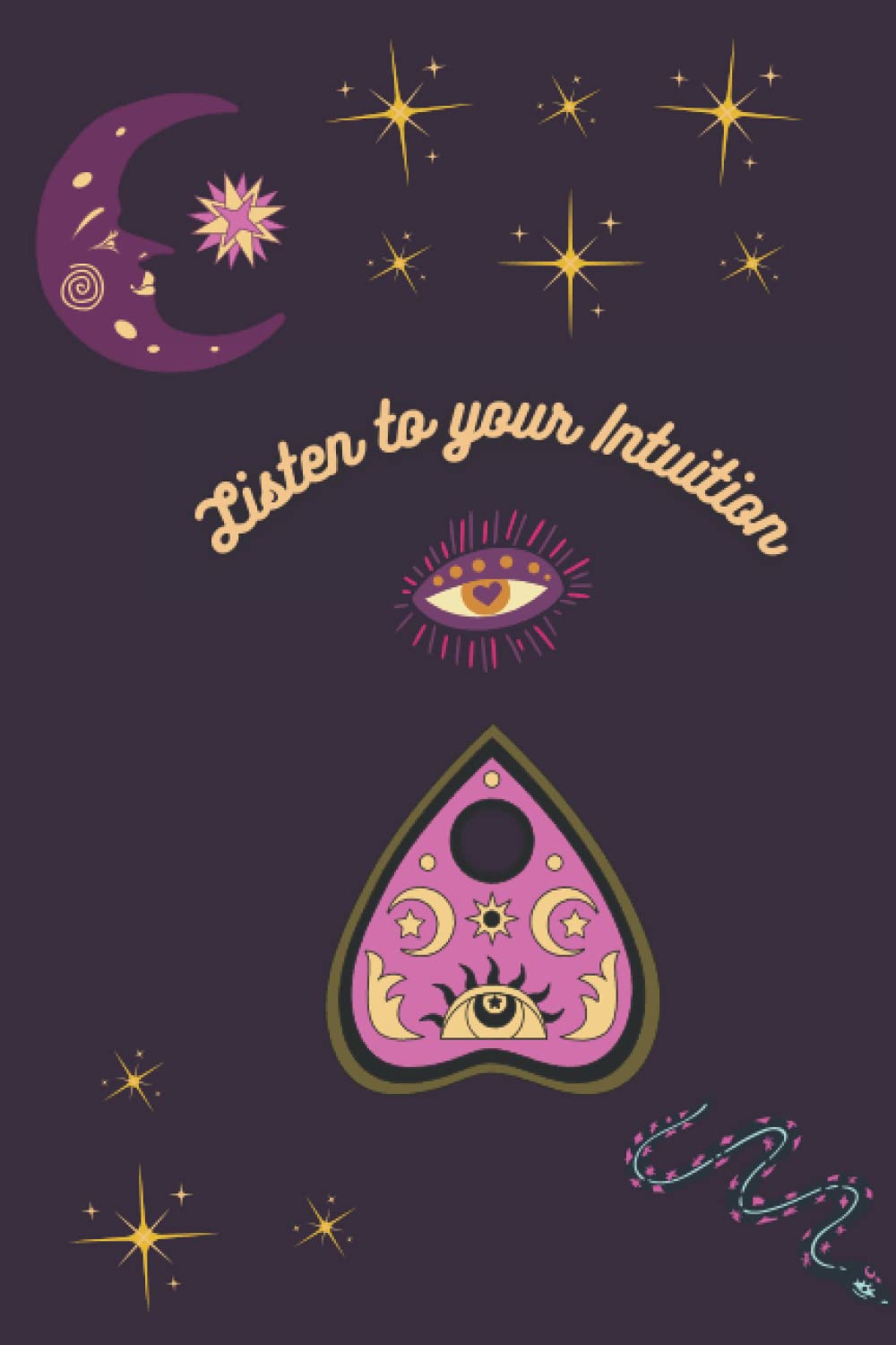 Dream Journal - Intuition Diary - ESP Practice - 6X9 - 120 Lined pages
